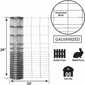 28in x 50ft Rabbit Netting