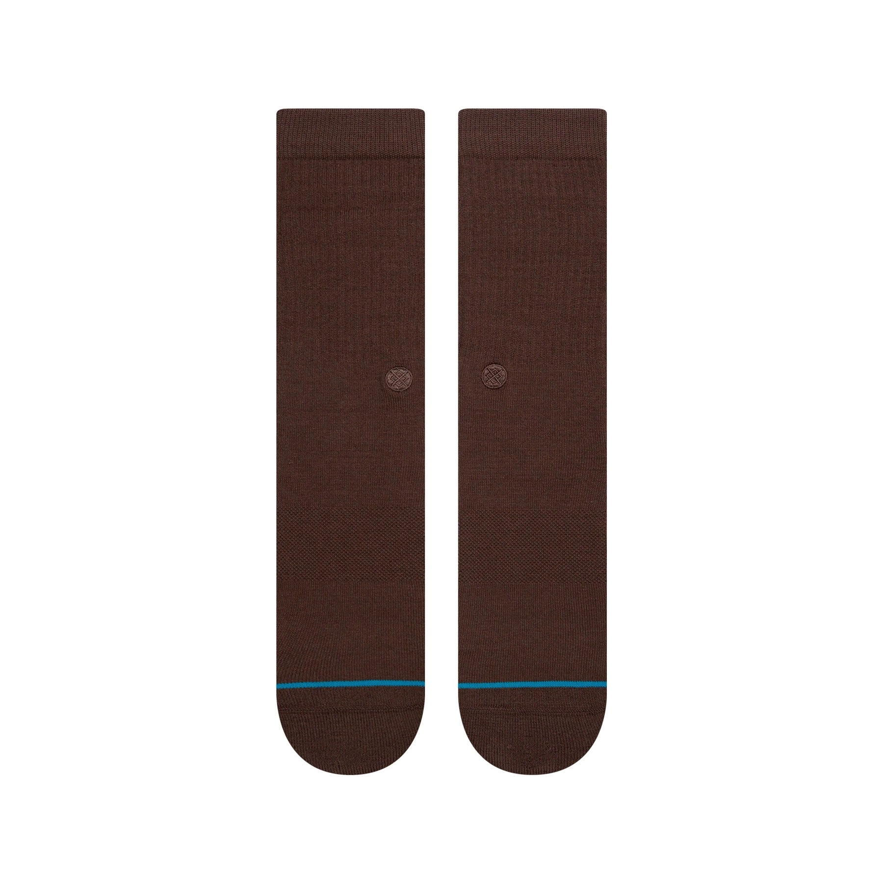 Adult Crew Socks - Icon - Brown