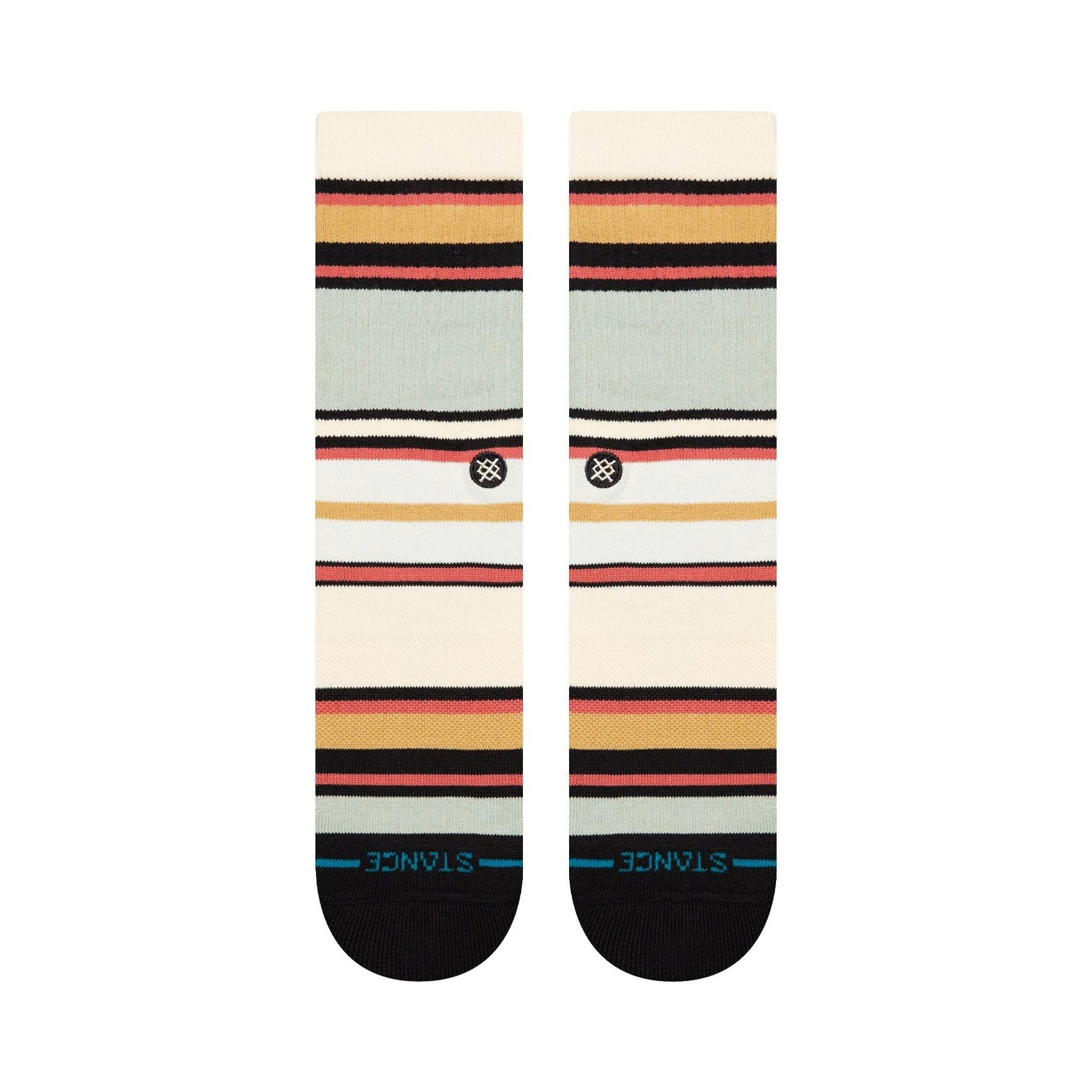Adult Crew Socks - Mike B - Blue