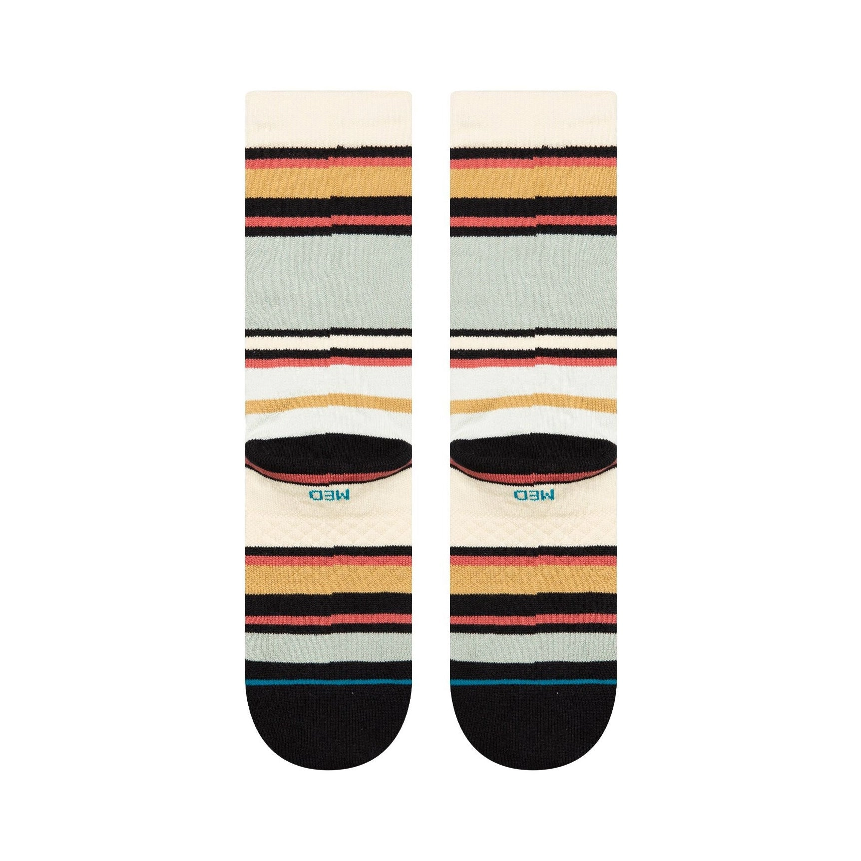 Adult Crew Socks - Mike B - Blue