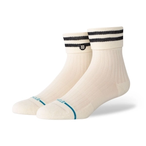 Adult Quarter Socks - Roll Cuff Quarter - Canvas