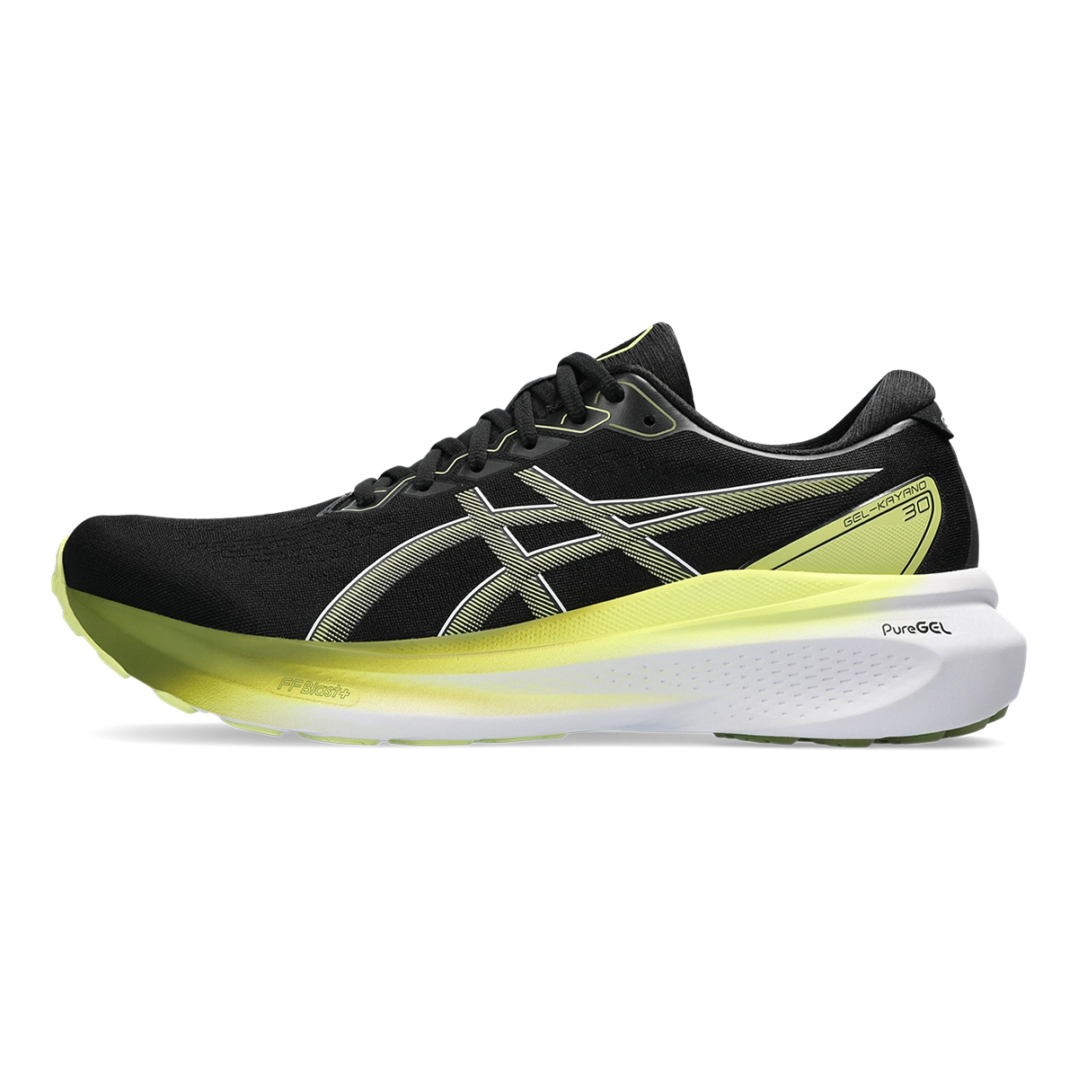 Asics Gel Kayano 30 - Black - Glow Yellow