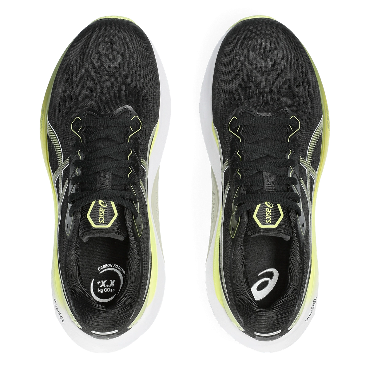 Asics Gel Kayano 30 - Black - Glow Yellow