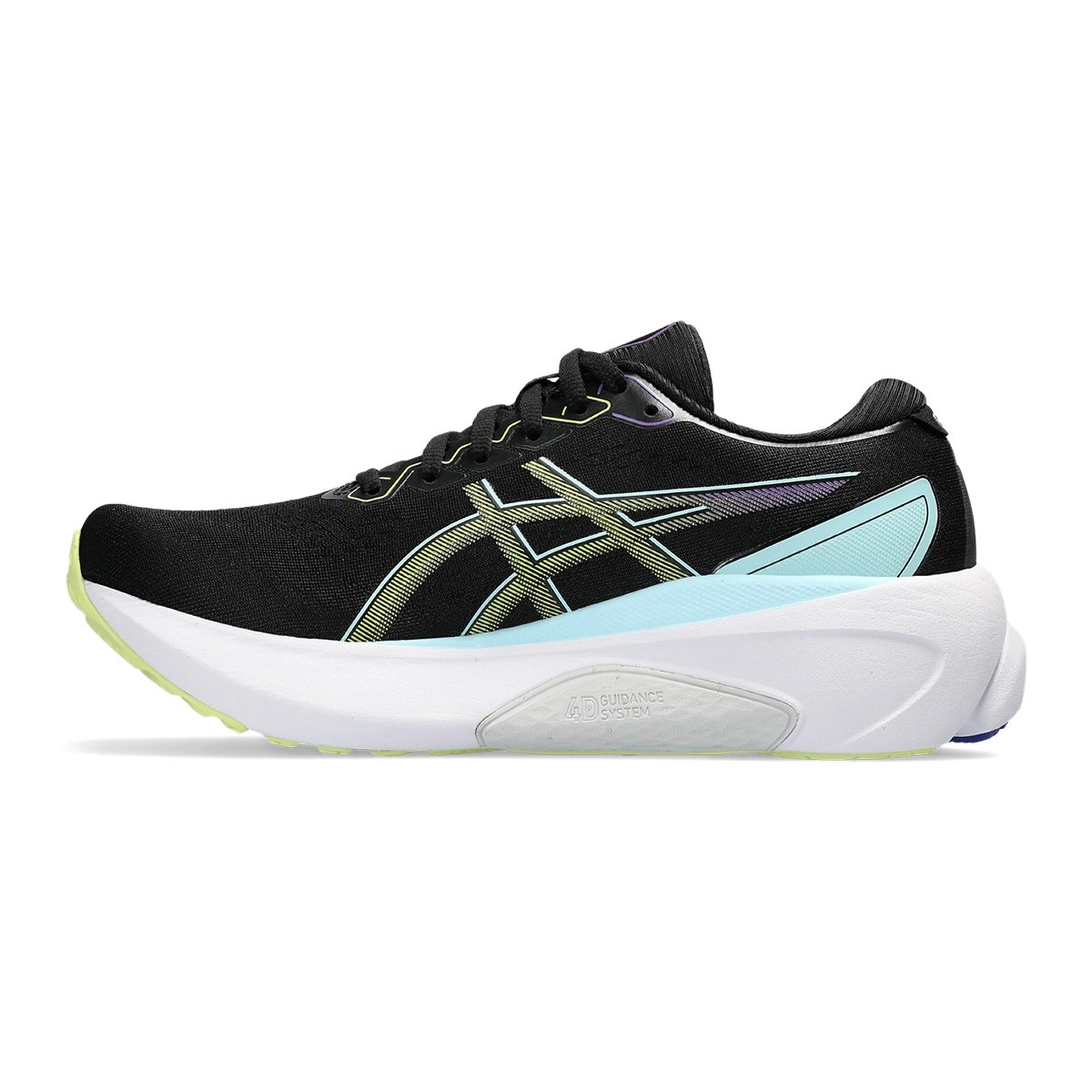 Asics Gel Kayano 30 - Black - Glow Yellow
