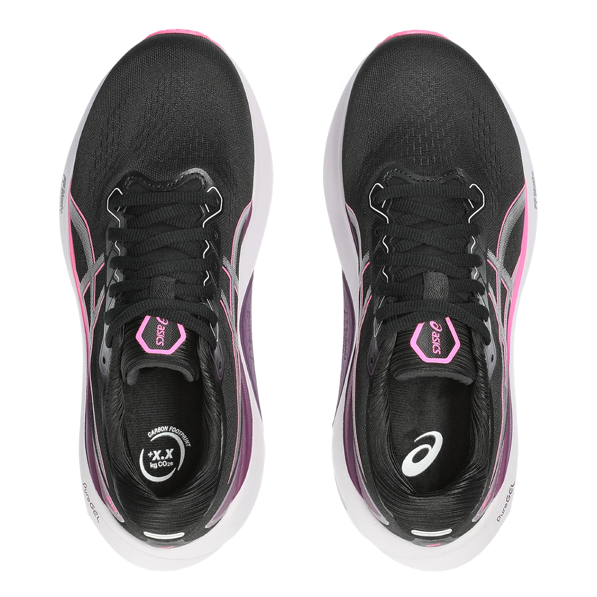 Asics Gel Kayano 30 - Black - Lilac Hint