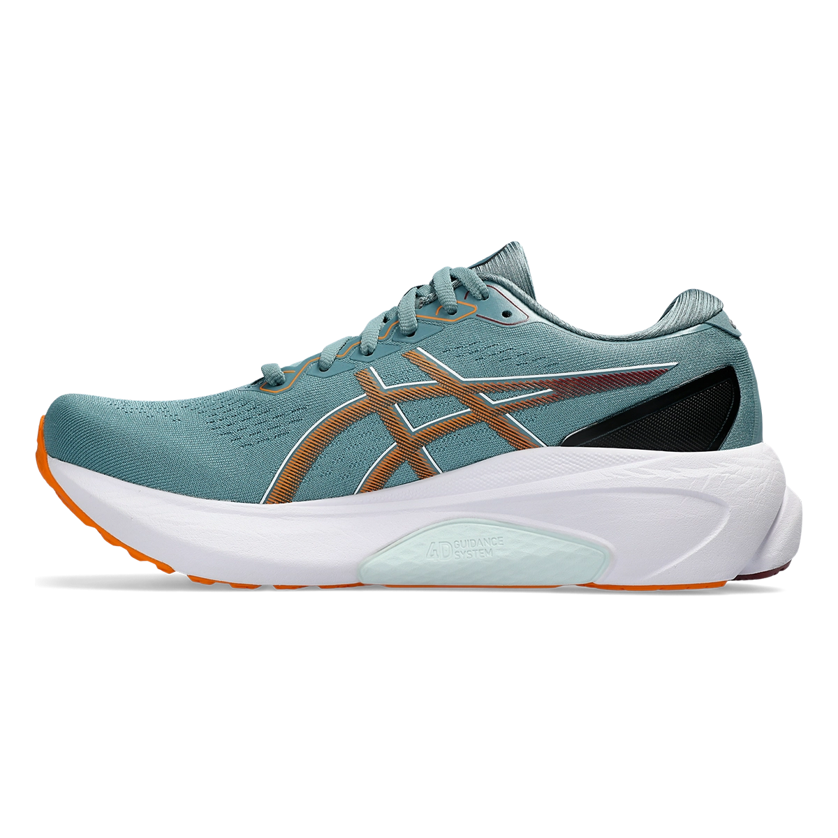 Asics Gel Kayano 30 - Foggy Teal - Bright Orange