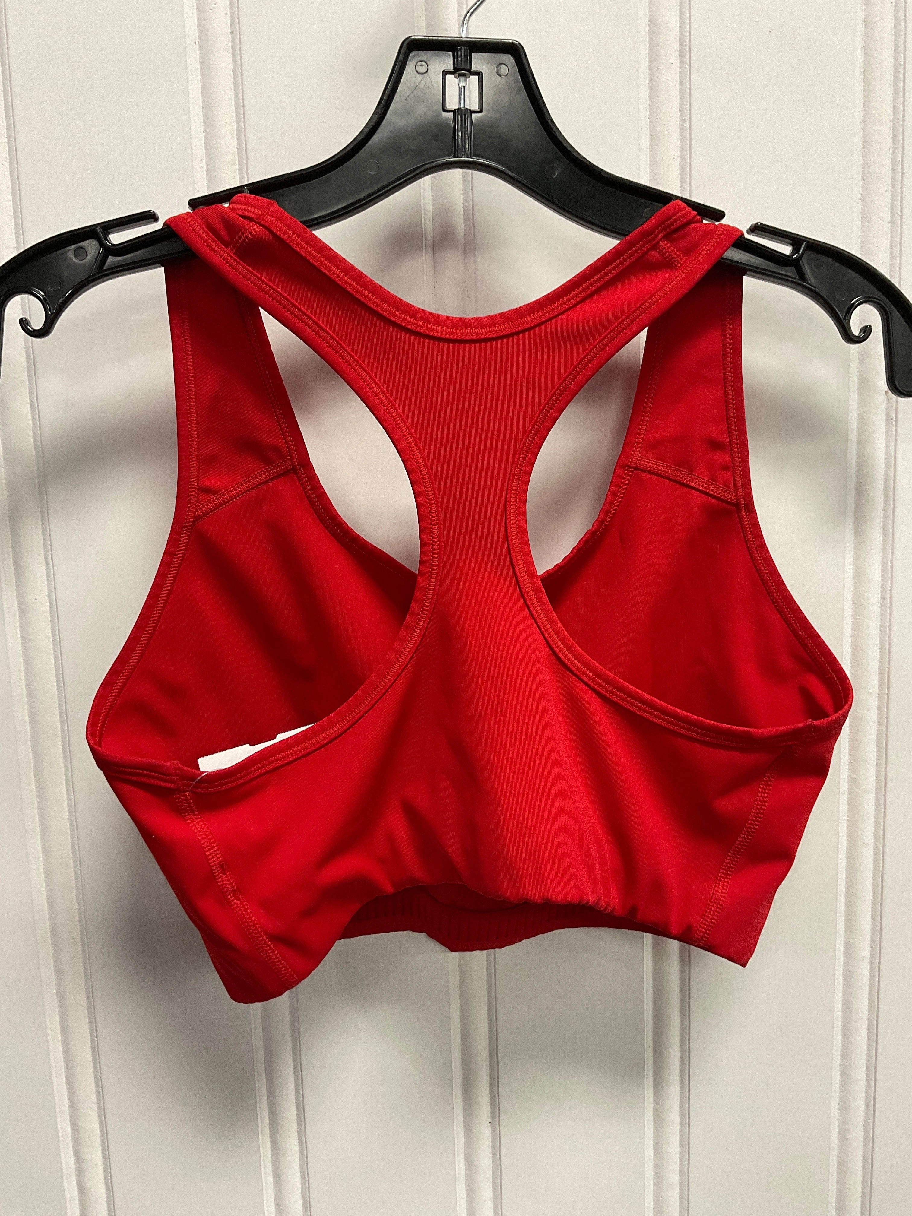 Athletic Bra By Nike Apparel In Red, Size:L