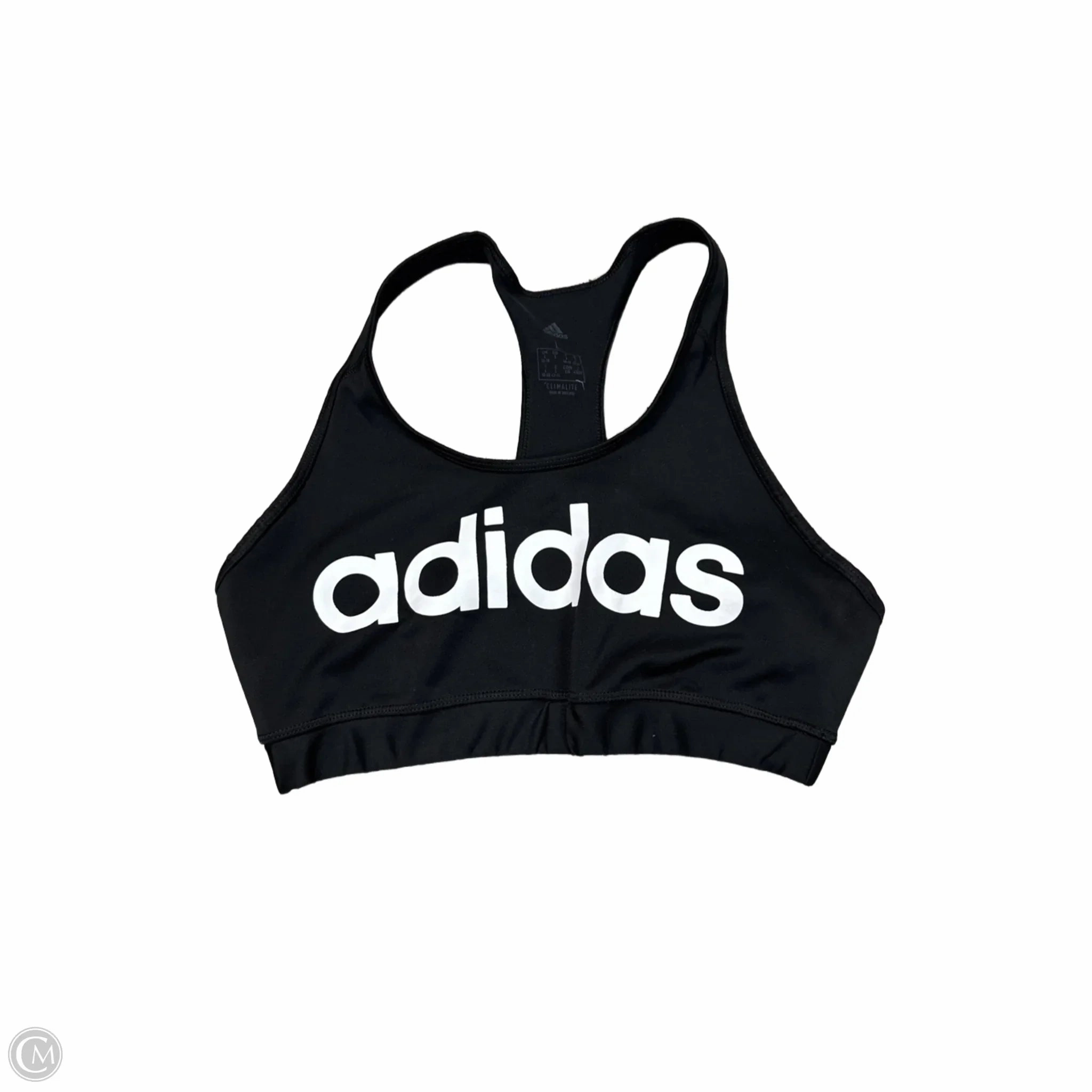 Athletic Bra By Adidas In Black. Size: L