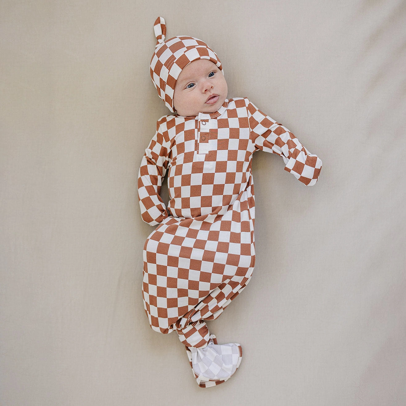 Bamboo Newborn Knot Hat