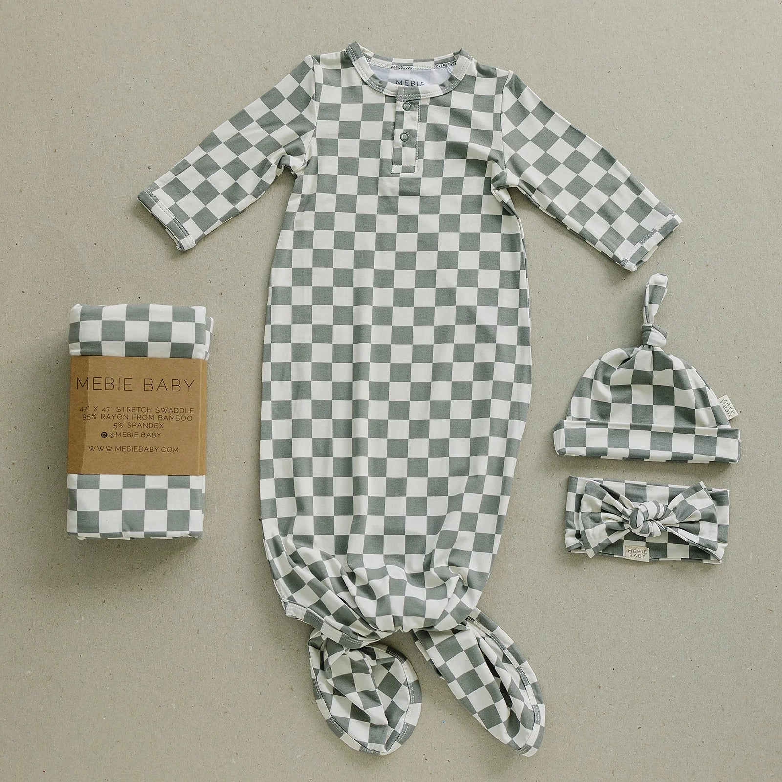 Bamboo Newborn Knot Hat