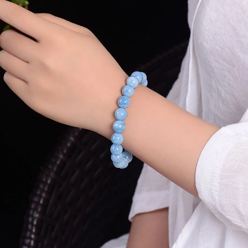 Blue Aquamarine Calming Bracelet