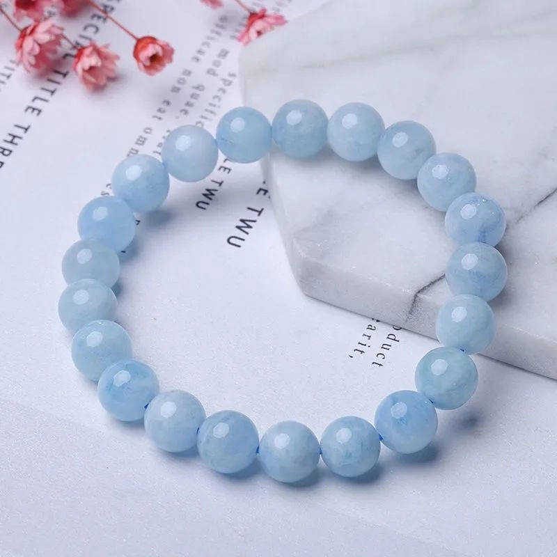 Blue Aquamarine Calming Bracelet