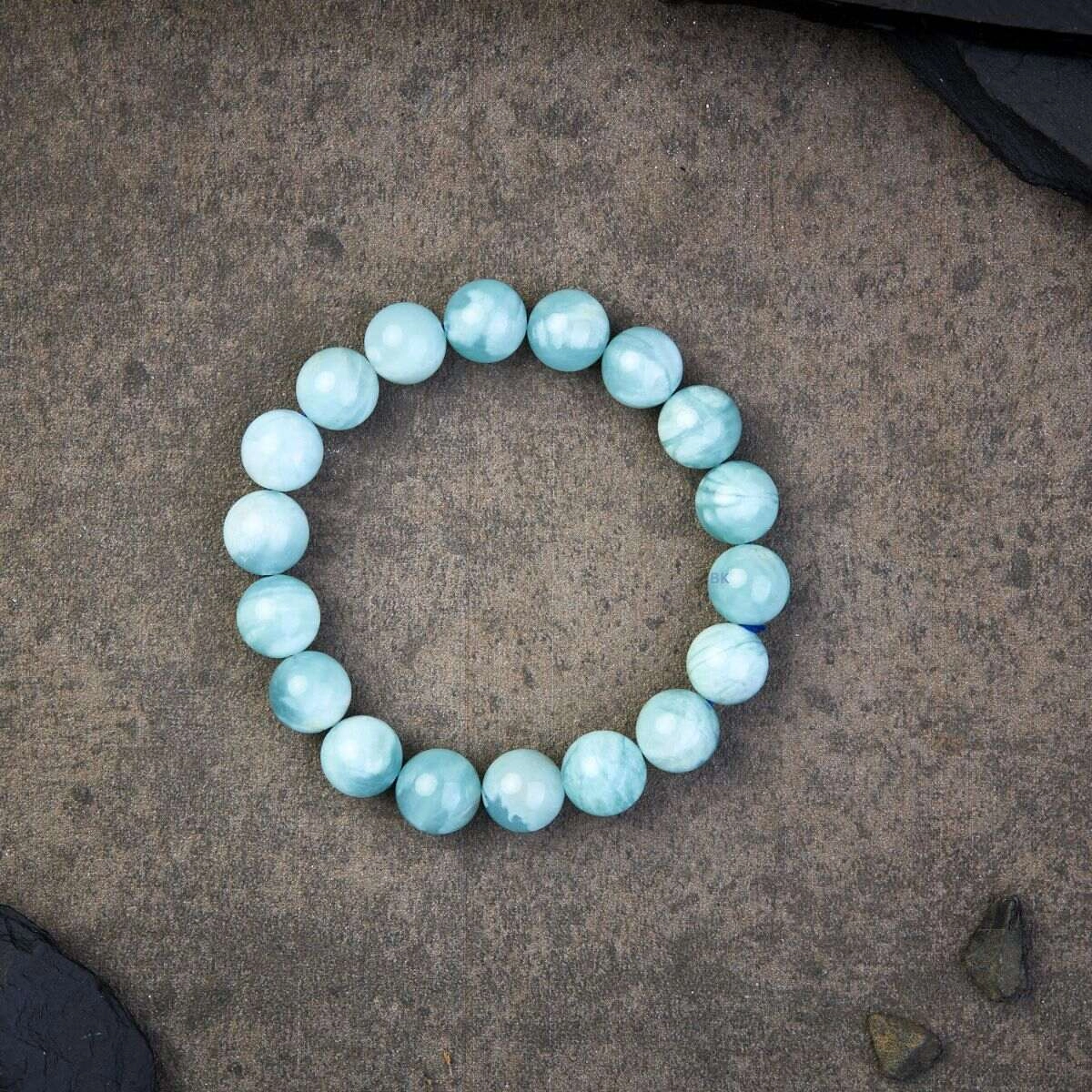 Blue Aquamarine Calming Bracelet