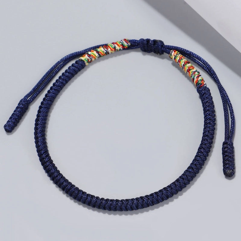 Blue Copper Beads Bracelet Set