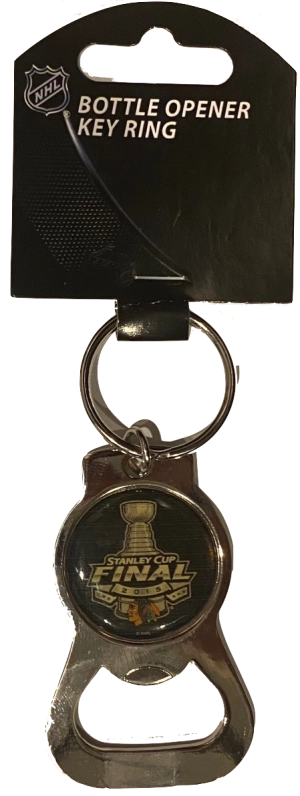 Chicago Blackhawks 2015 Stanley Cup Final Bottle Opener Keychain