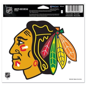 Chicago Blackhawks 5X6 Multi Use Decal