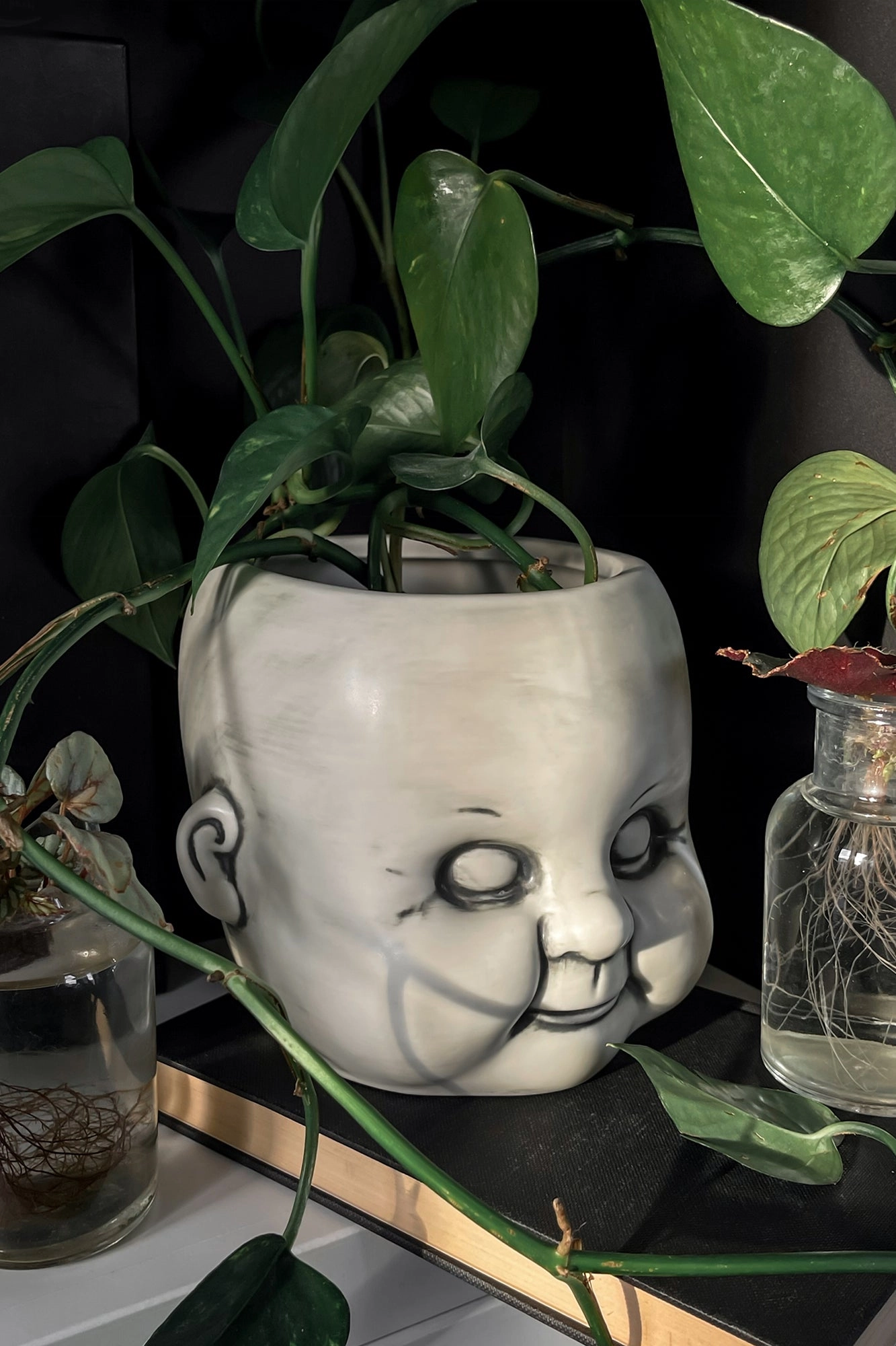 Dolls Head Planter