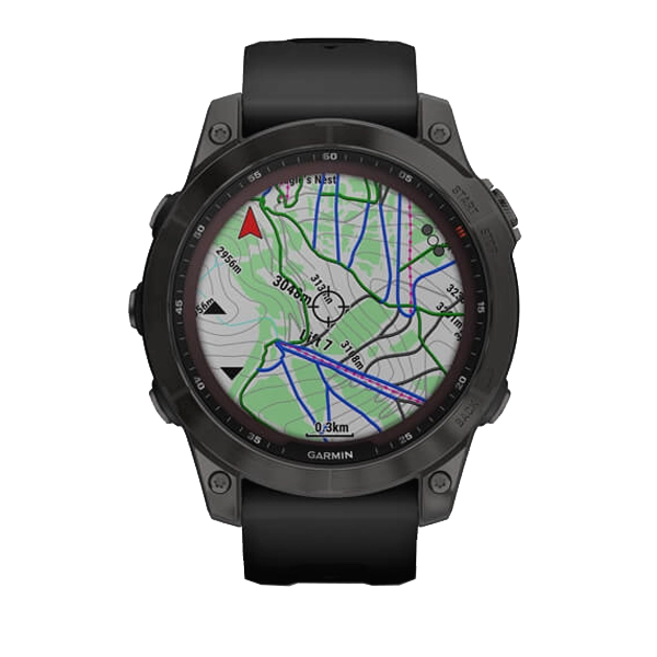 Fenix 7 Sapphire Solar - Carbon Gray