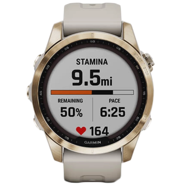 Fenix 7S Sapphire Solar - Cream Gold