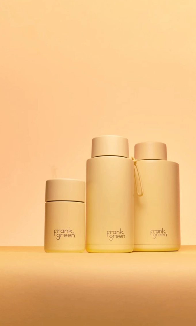 Frank Green 12oz/355ml Reusable Cup Buttermilk