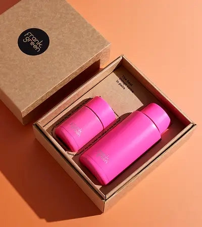Frank Green Ceramic The Essentials Gift Set Neon Pink