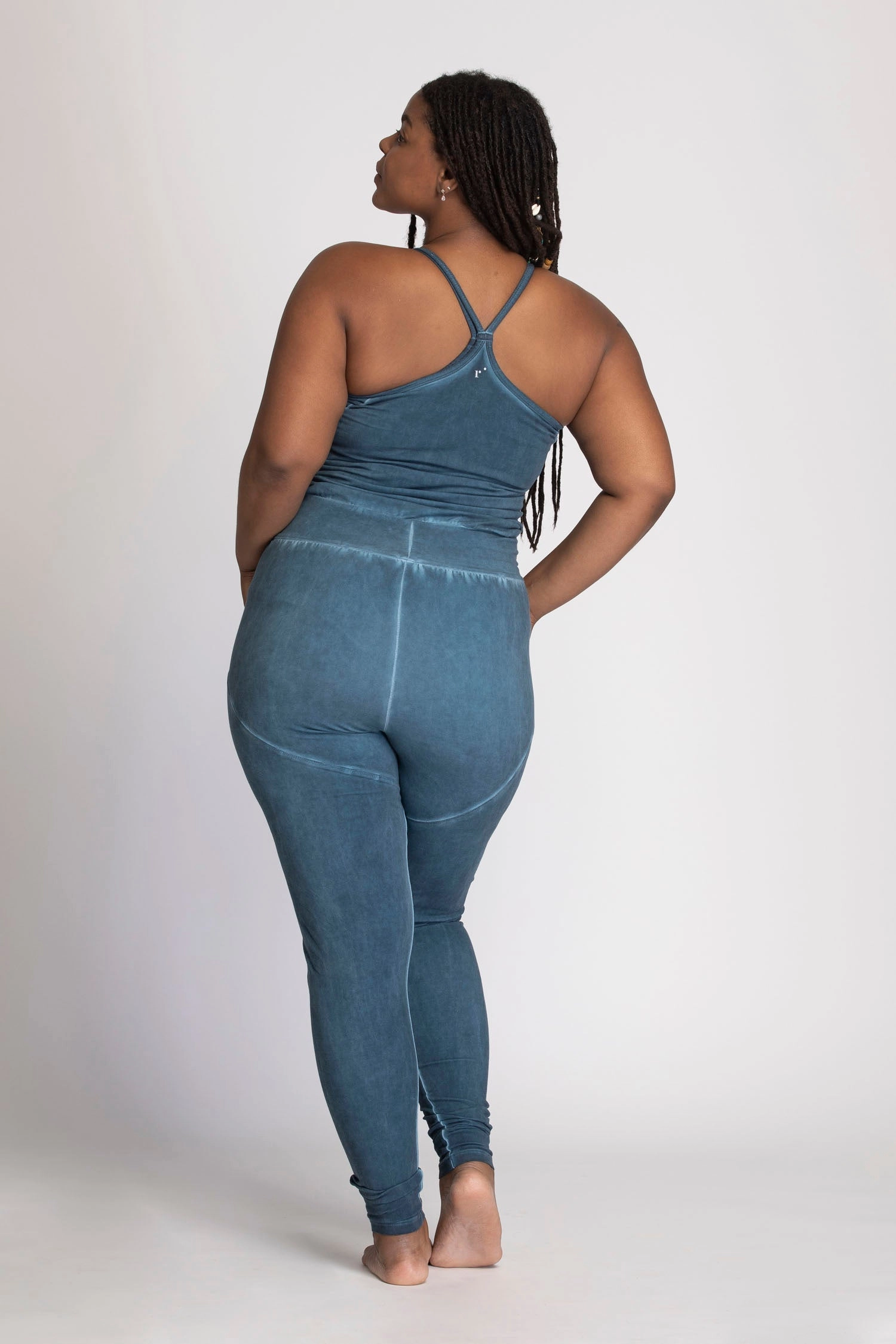 I'mPerfect Stonewash Long Jumpsuit 35%off