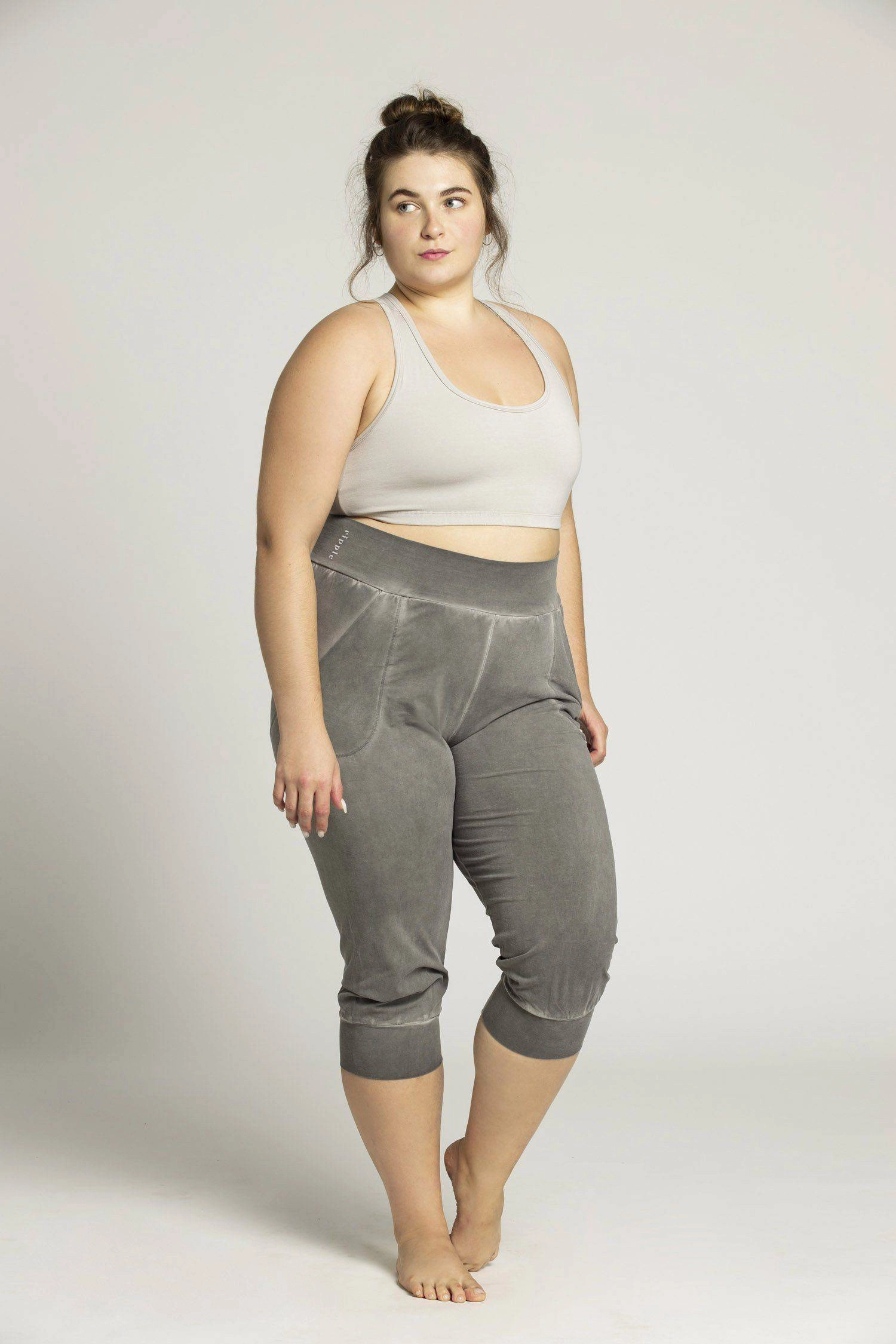 I'mPerfect Stonewash Slouchy Capri Pants 25%off