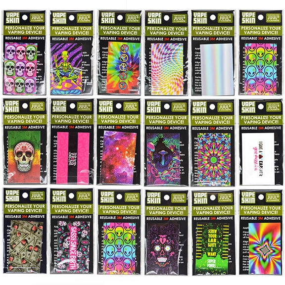 Juul® Vape Wrap Skin-18 Pieces Per Retail Ready Display 24850