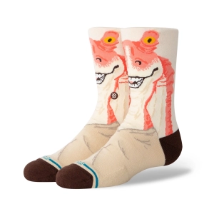 Kids' Crew Socks - Jar Crew Kids - Vintage White