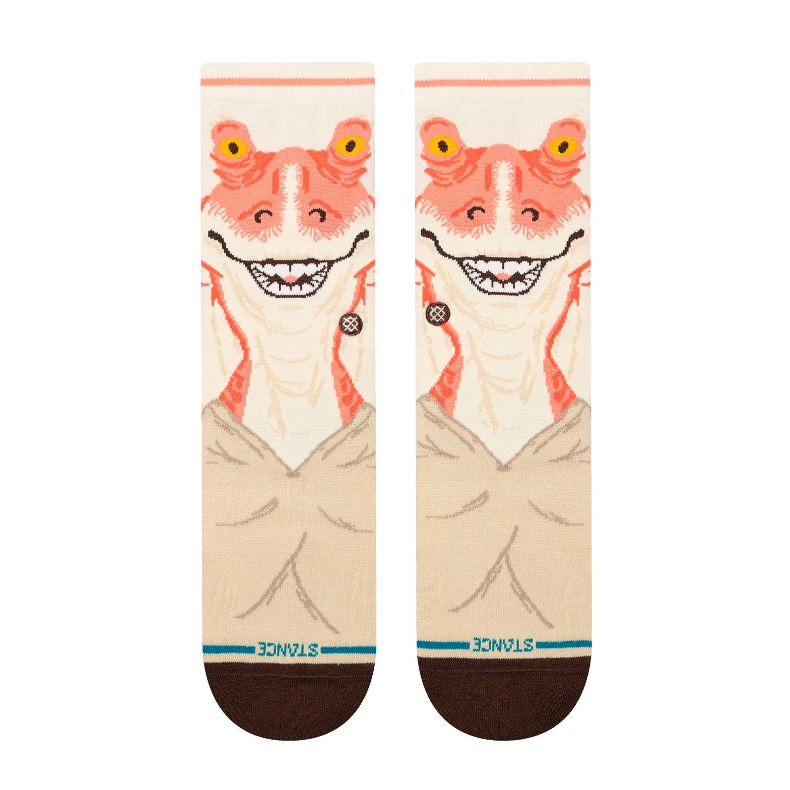 Kids' Crew Socks - Jar Crew Kids - Vintage White
