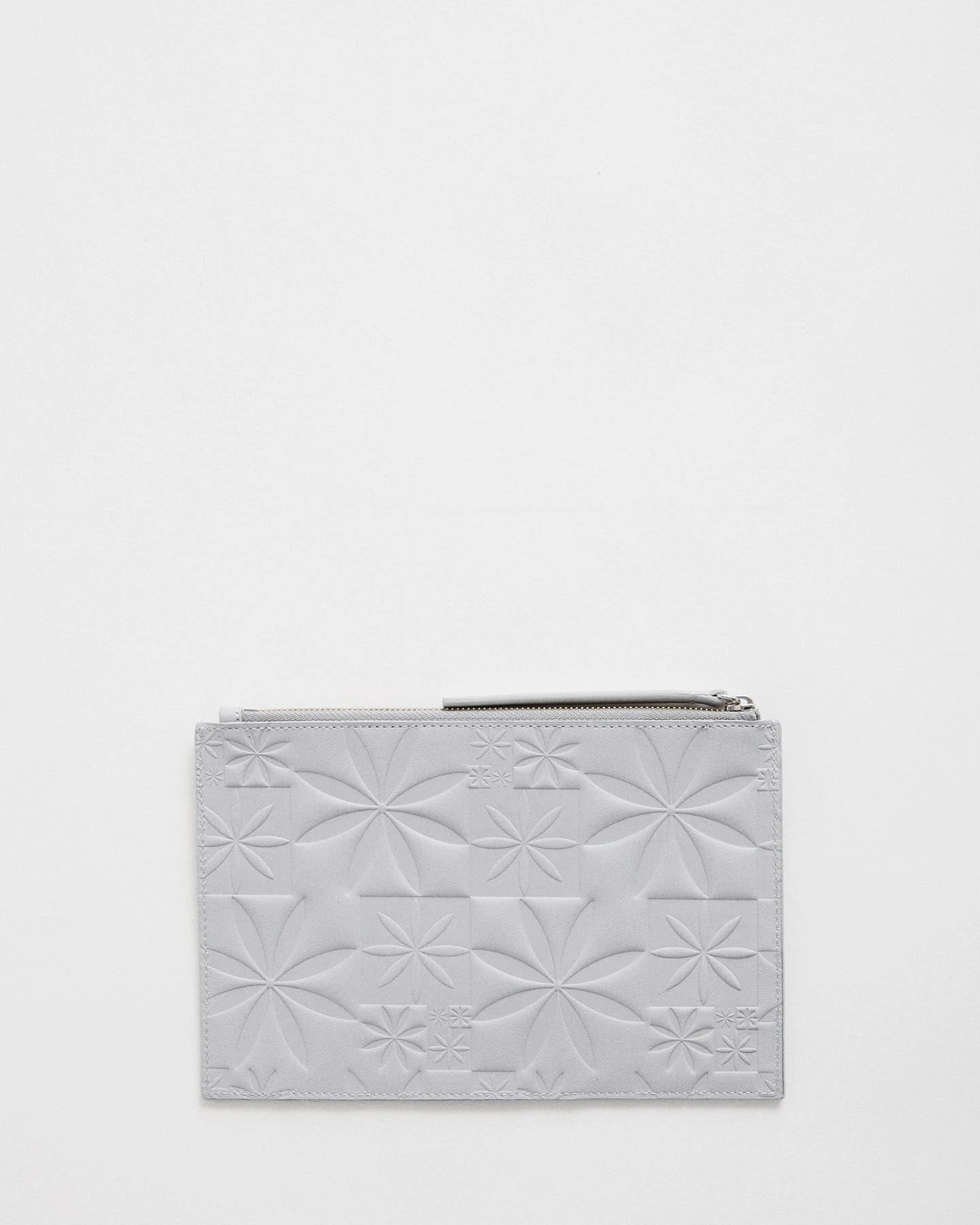 Lawrence Flower Patchwork Zip Pouch