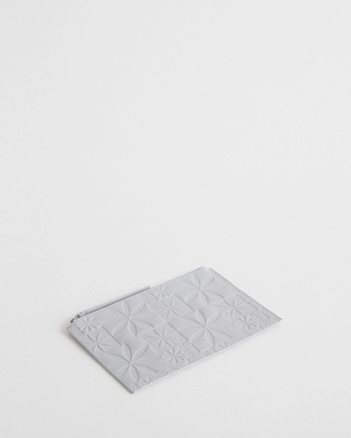 Lawrence Flower Patchwork Zip Pouch