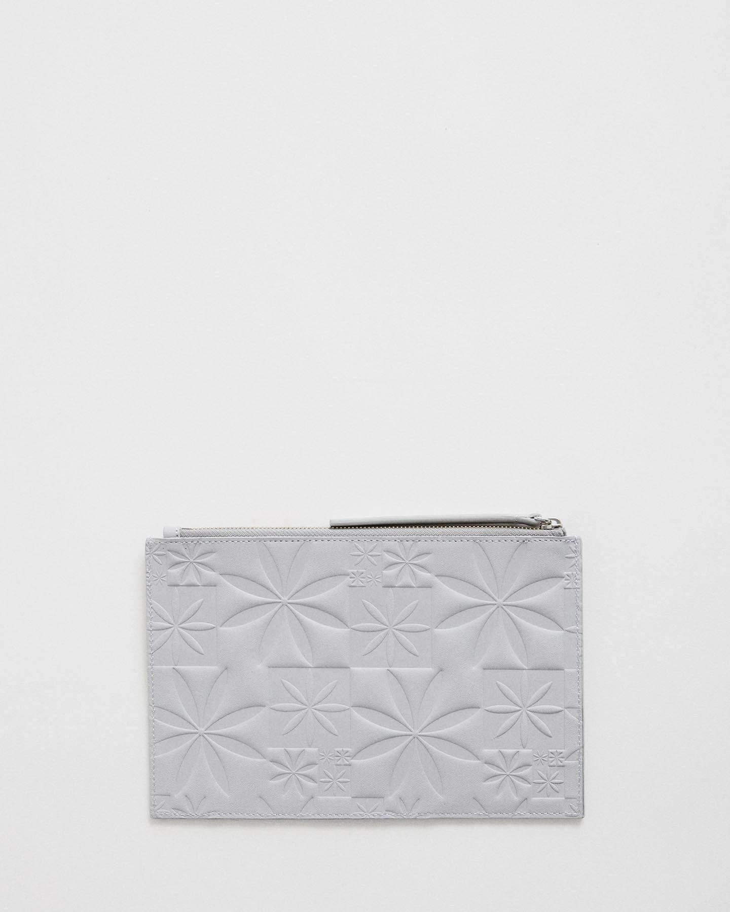 Lawrence Flower Patchwork Zip Pouch