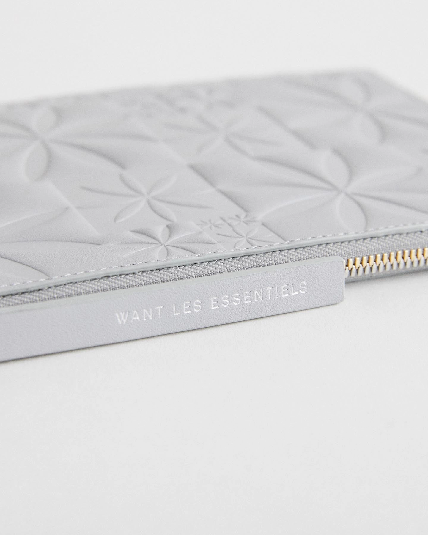 Lawrence Flower Patchwork Zip Pouch