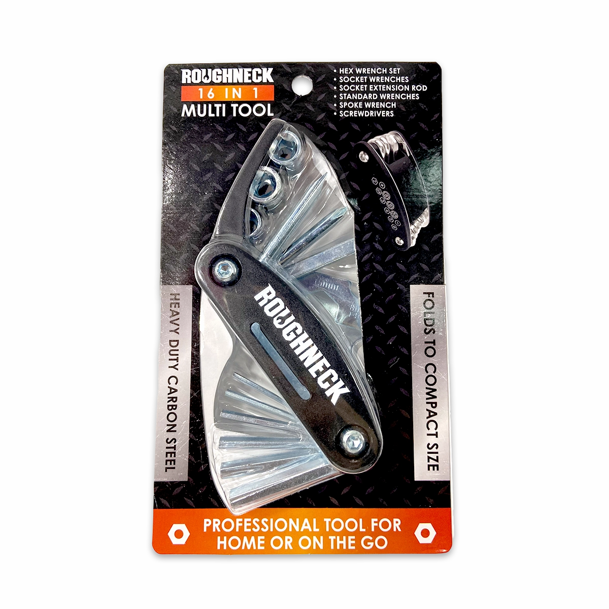 Multi-Tool 16-in-1 Travel - 4 Pieces Per Retail Ready Display 41719