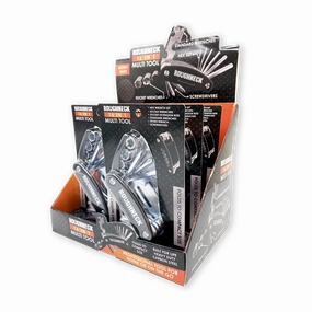 Multi-Tool 16-in-1 Travel - 6 Pieces Per Retail Ready Display 25117