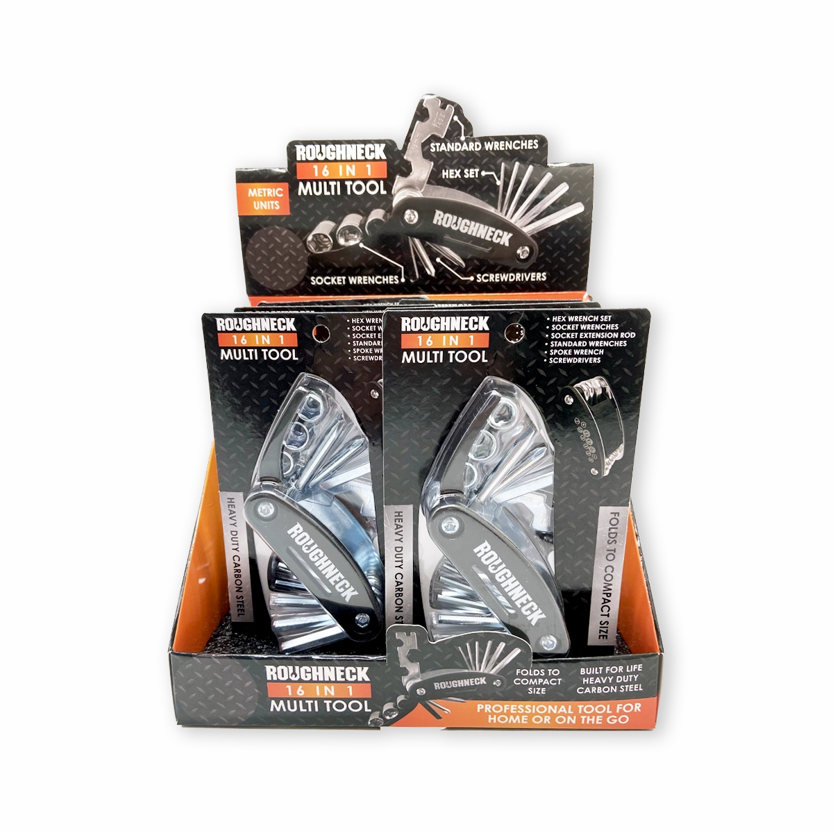 Multi-Tool 16-in-1 Travel - 6 Pieces Per Retail Ready Display 25117