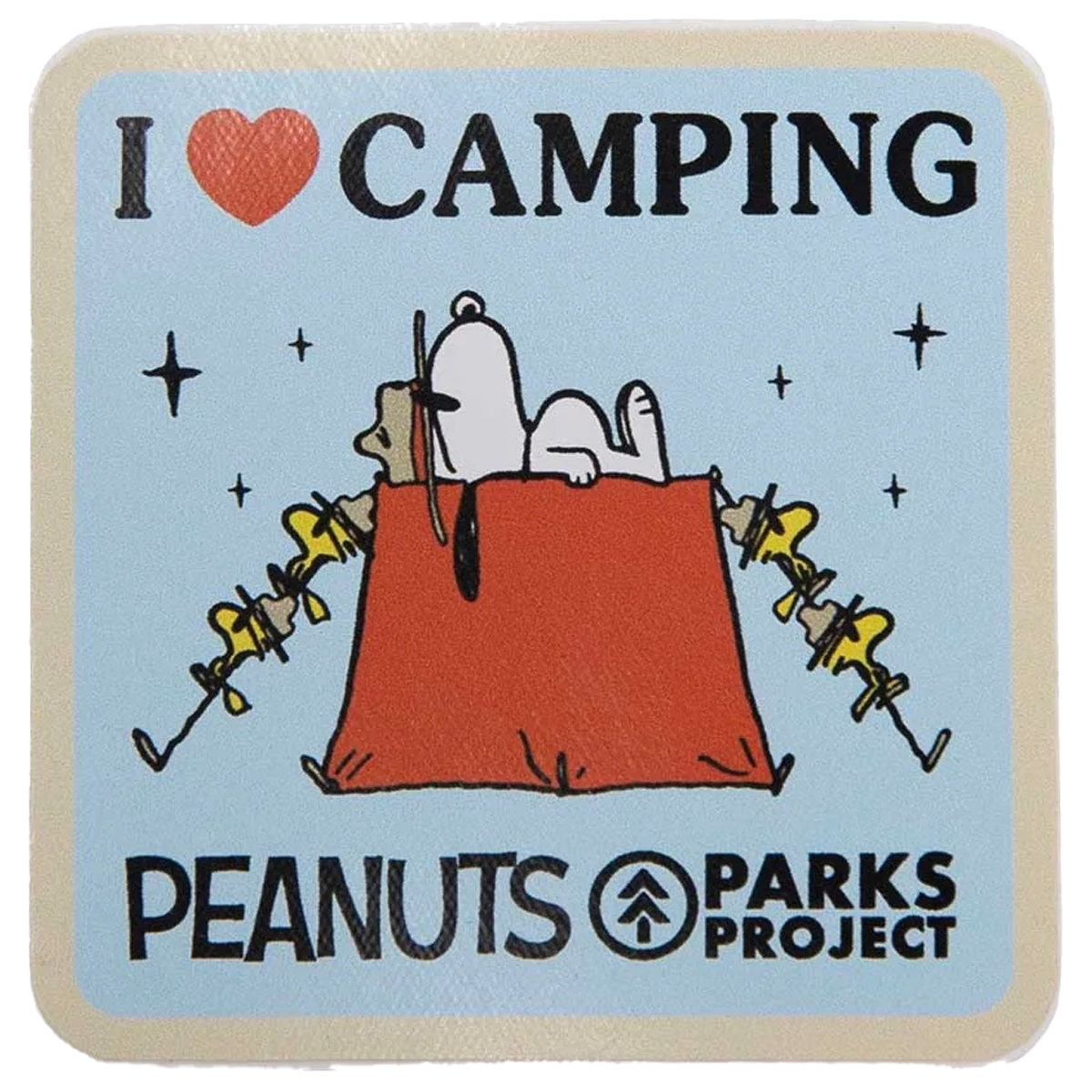 Peanuts x Parks Project Recycled Water Bottle and Sticker Pack