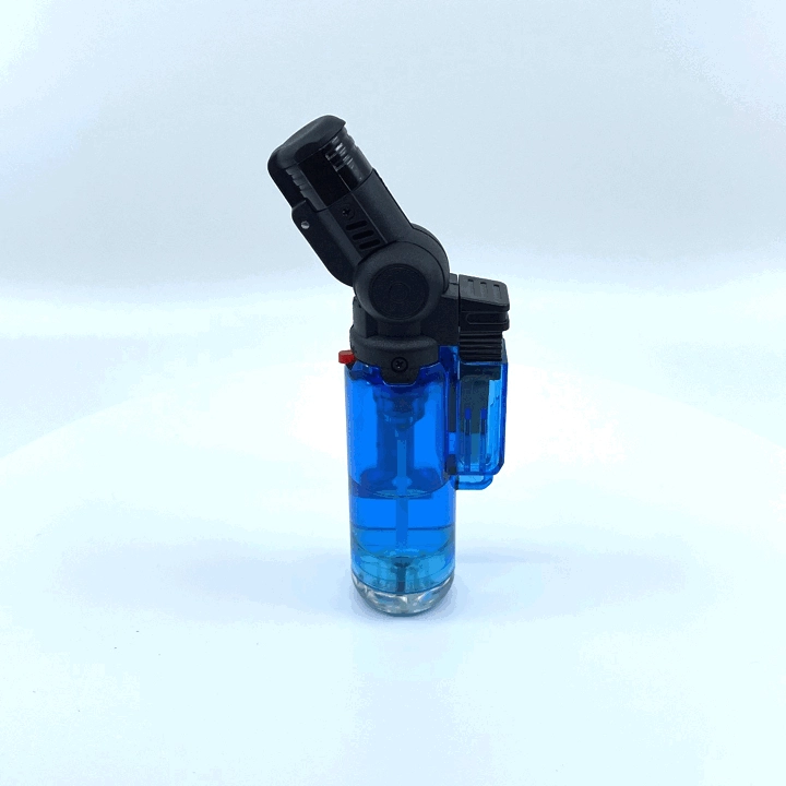 Pivot Head Torch Lighter with Flip Down Lid- 16 Pieces Per Retail Ready Display 22555