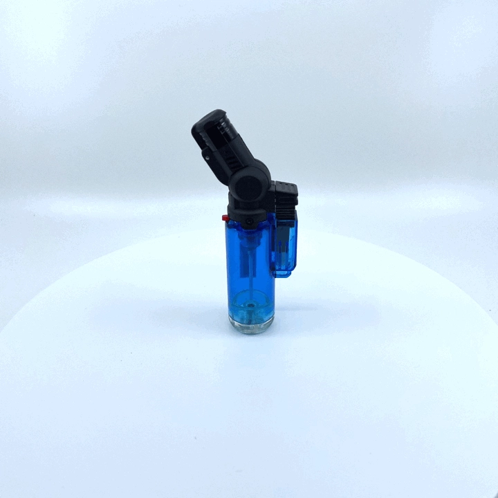Pivot Head Torch Lighter with Flip Down Lid- 16 Pieces Per Retail Ready Display 22555