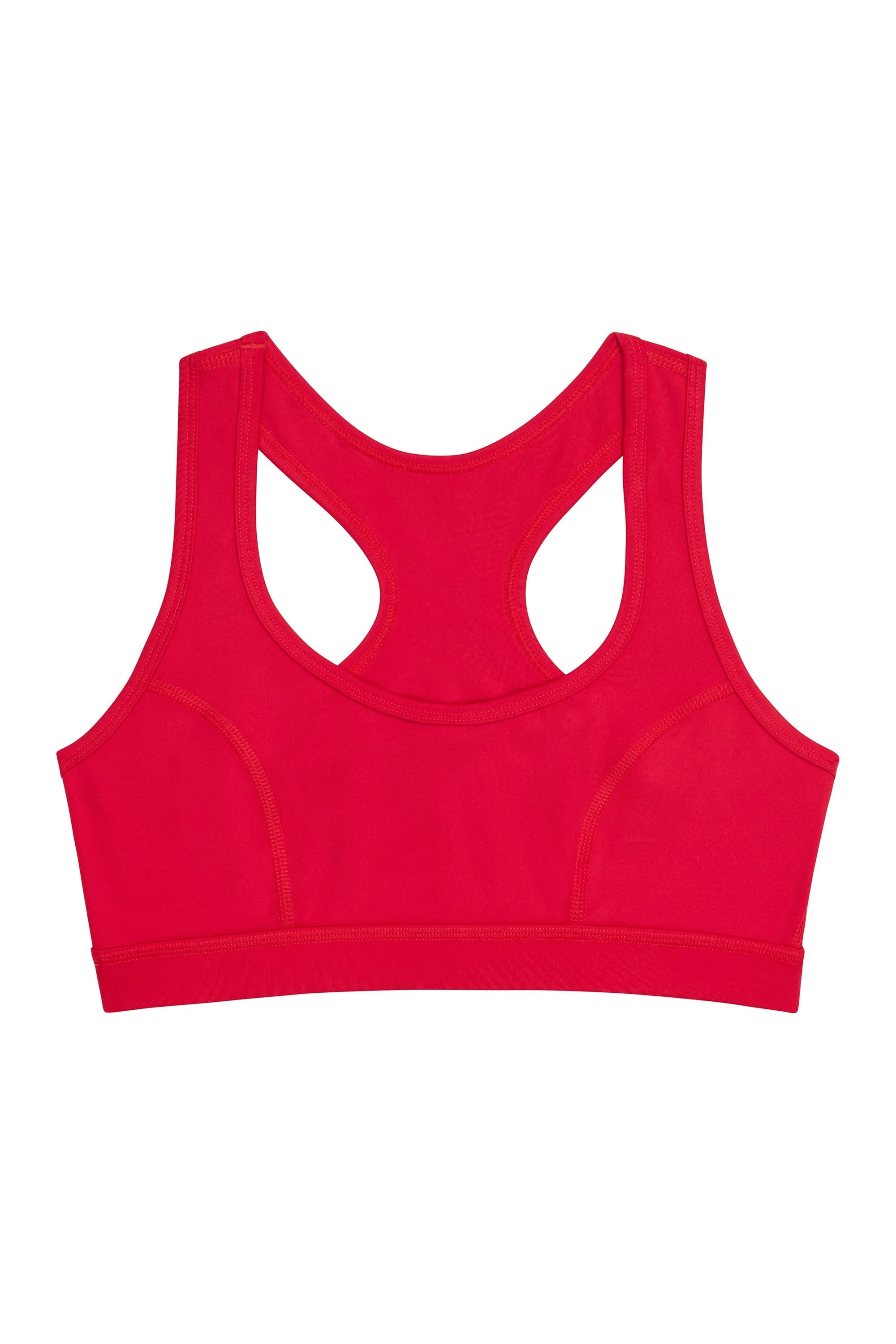 Racer Back Bra Red