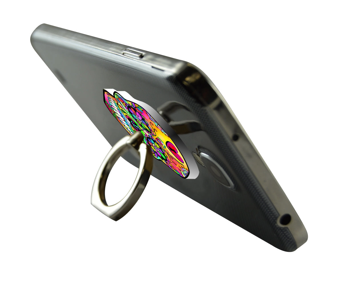 Ring Phone Holder Acrylic - 12 Pieces Per Retail Ready Display 21967
