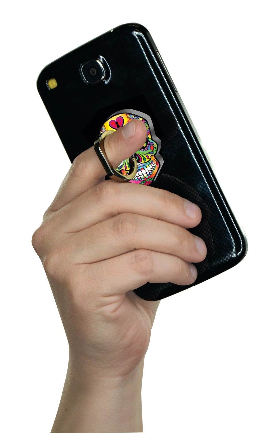 Ring Phone Holder Acrylic - 12 Pieces Per Retail Ready Display 21967
