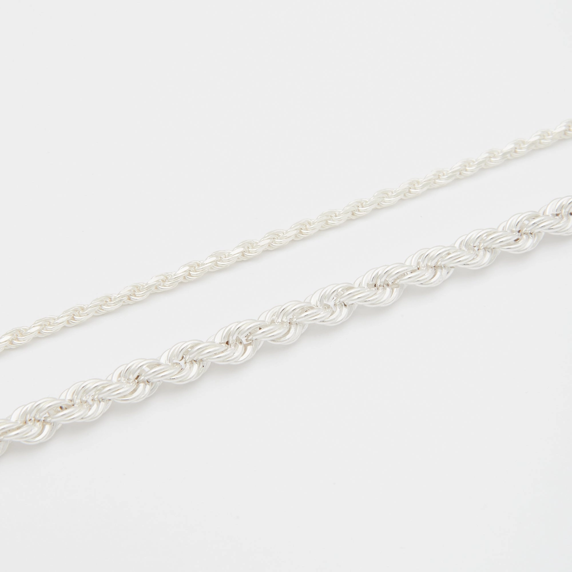Stack Eternal Chains in Silver for her