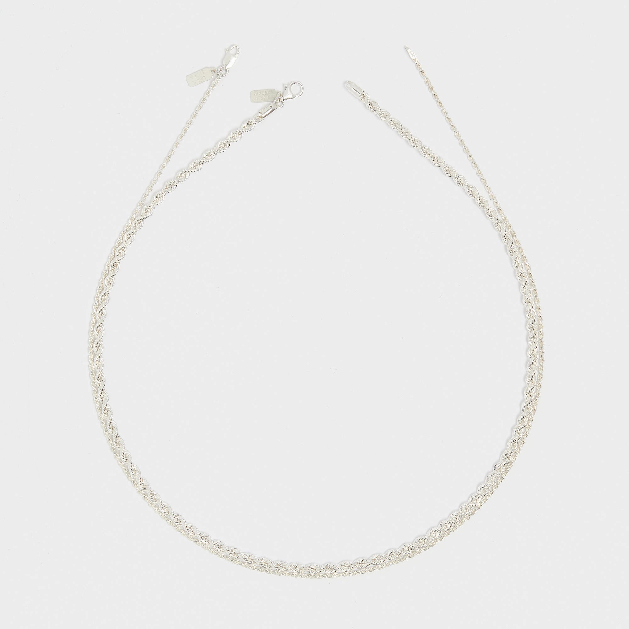 Stack Eternal Chains in Silver for her