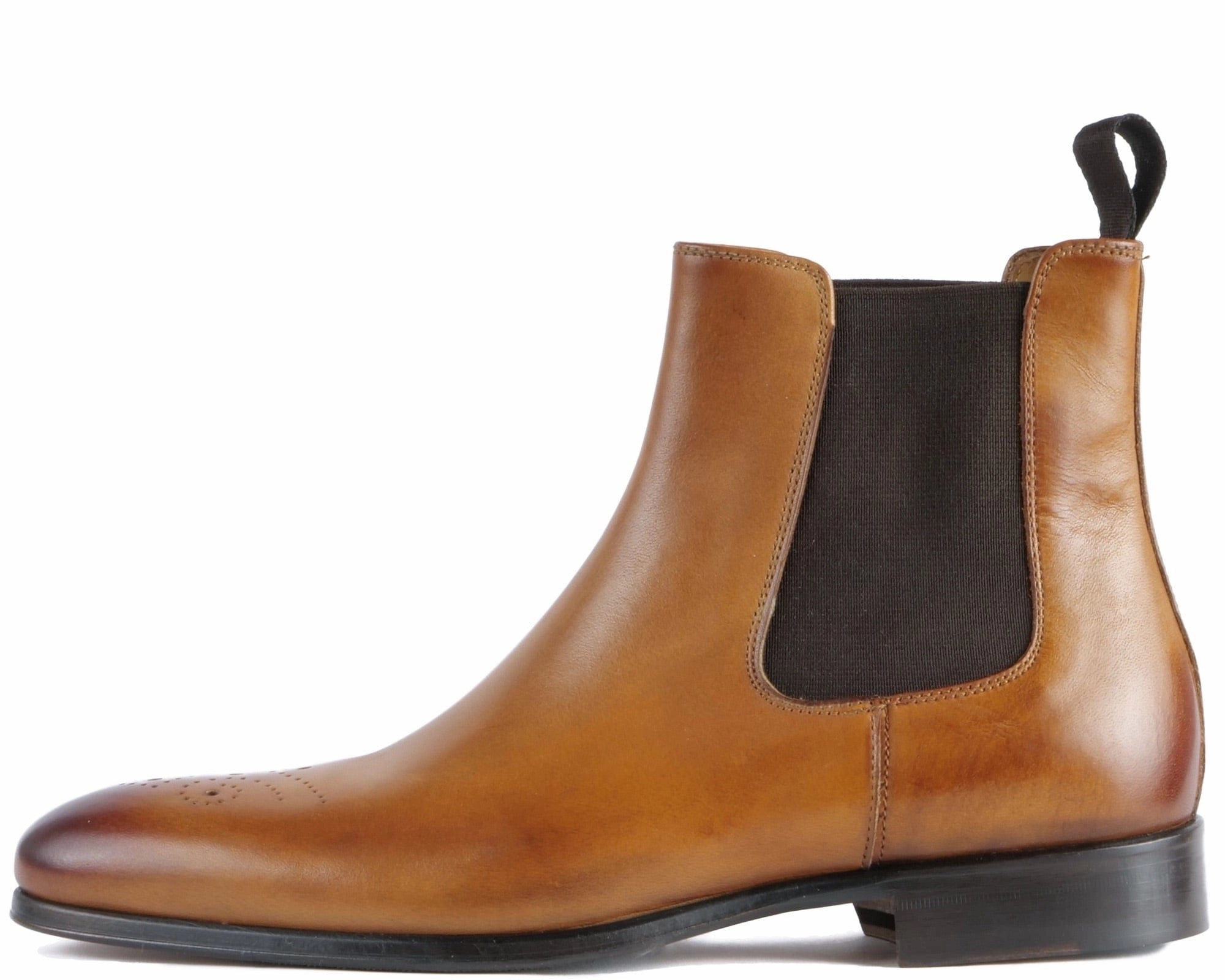 Stirling Brogue Chelsea Light Tan