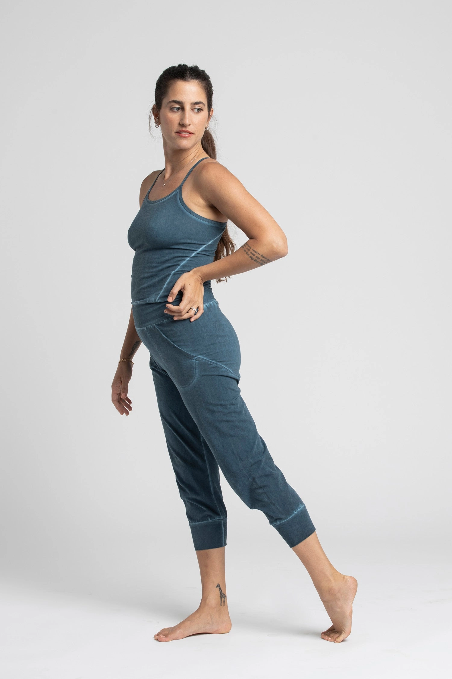 Stonewash Yoga Jumpsuit