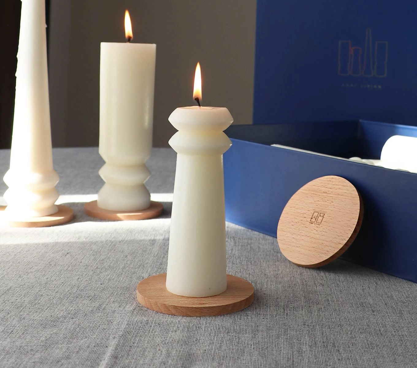 STUPA COLLECTION - CANDLE SET OF 4