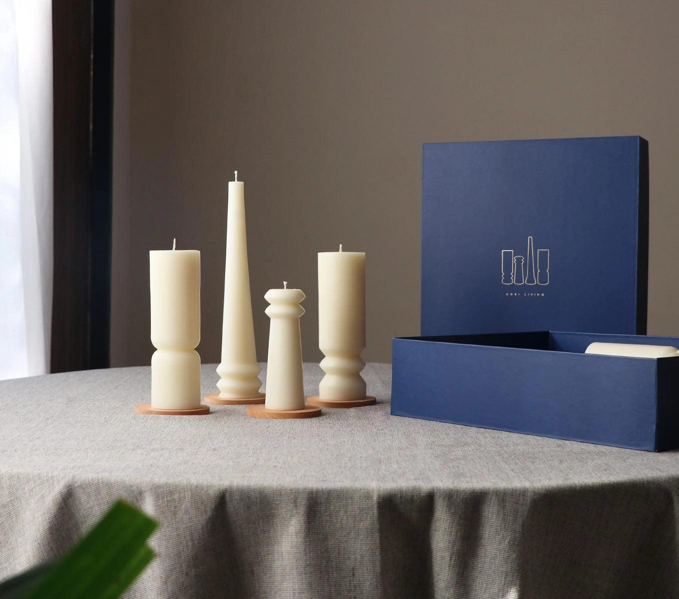 STUPA COLLECTION - CANDLE SET OF 4