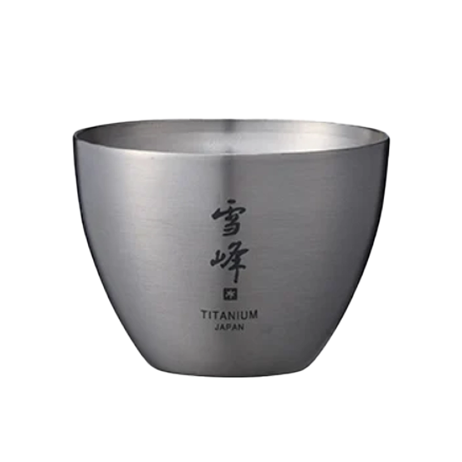 Titanium Sake Double Wall Cup